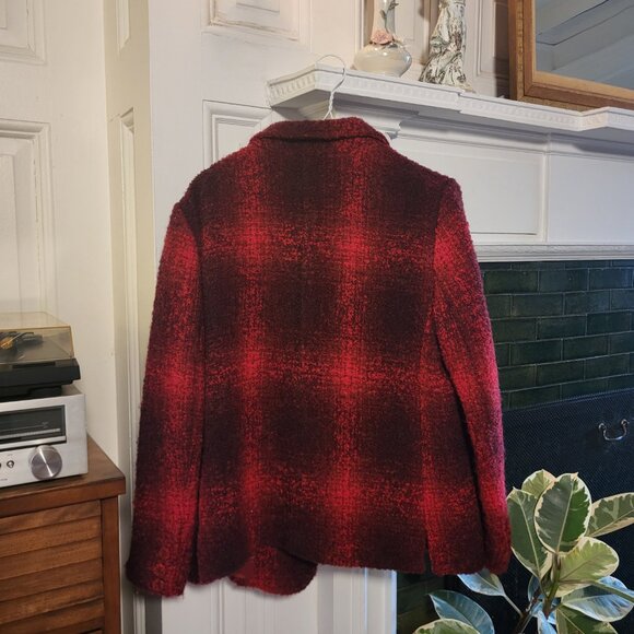 Sonia Rykiel Vintage Red Wool Blazer - Picture 4 of 5